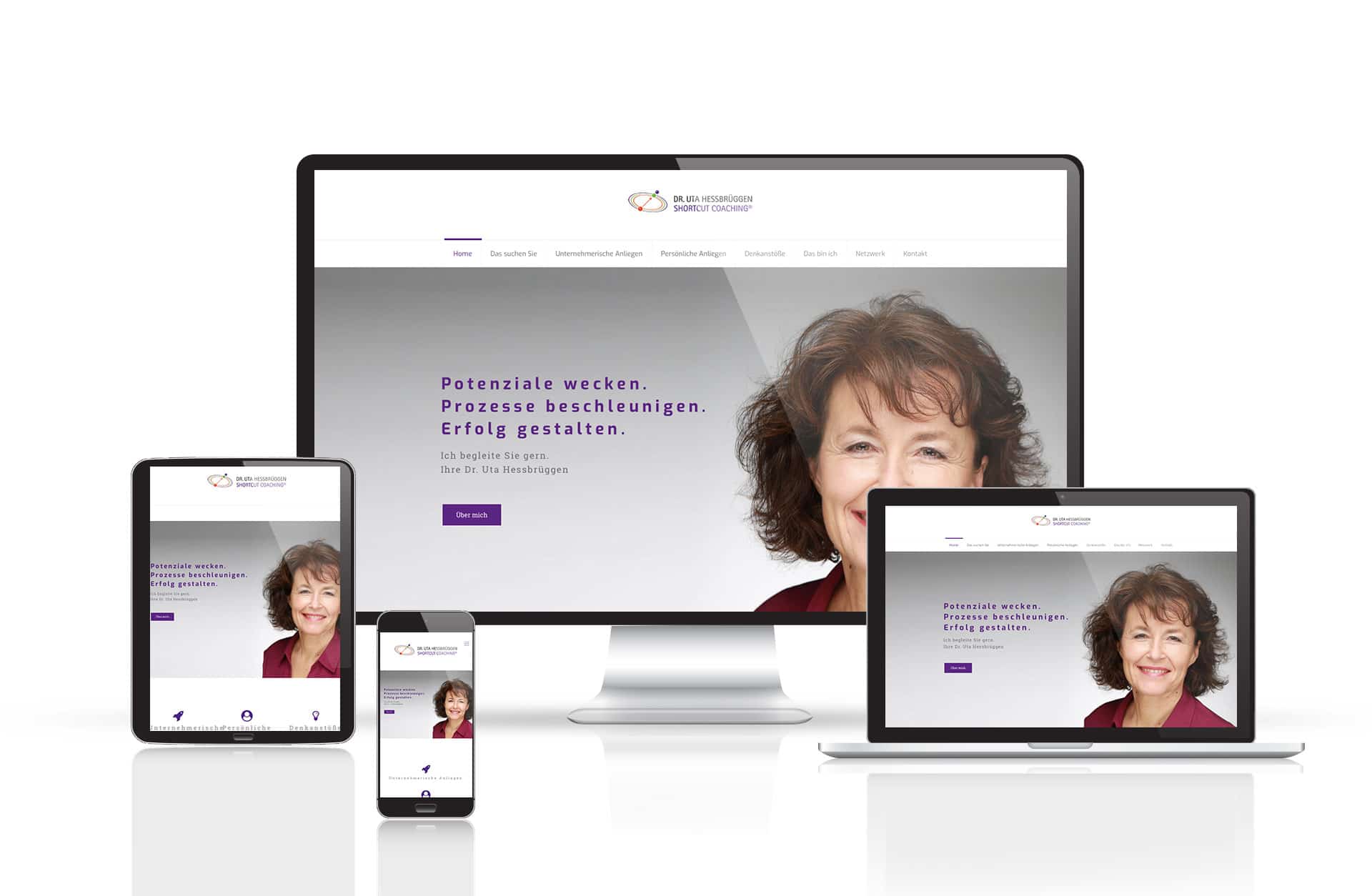 Webdesign Referenz - Shortcut Coaching